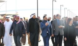 سفراء الدول الخليجية يتجولون عند ضفاف شط العرب